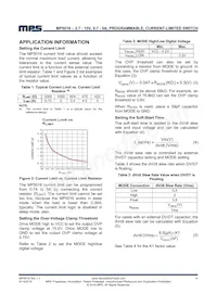 MP5016GQH-P Datasheet Pagina 14