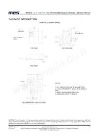 MP5016GQH-P Datasheet Pagina 17