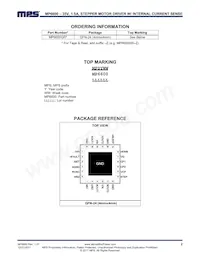 MP6600GR-P Datasheet Pagina 2