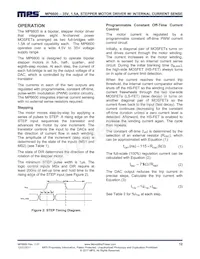 MP6600GR-P Datasheet Pagina 12