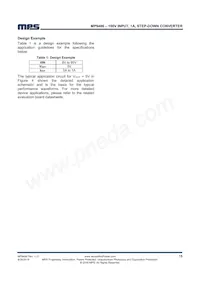 MP9486GN Datasheet Page 15