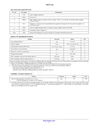 NCP135BMT040TBG Datasheet Page 3