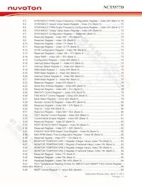 NCT5577D-F Datasheet Page 4