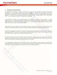 NCT5577D-F Datasheet Page 19