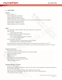 NCT5577D-F Datasheet Page 20