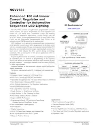 NCV7683DQR2G Datasheet Cover