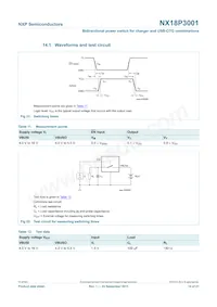 NX18P3001UKZ 데이터 시트 페이지 14