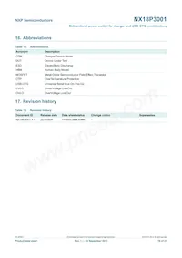 NX18P3001UKZ Datasheet Page 18
