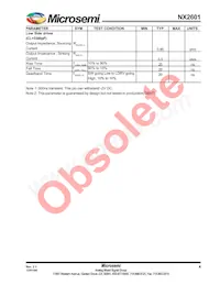 NX2601CMTR Datasheet Pagina 4