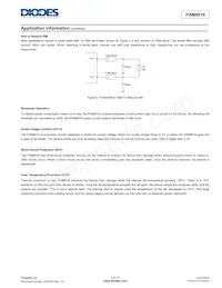 PAM8016AKR Datasheet Page 7