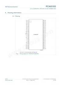PCA85162T/Q900/1HL Datasheet Page 4