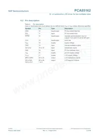 PCA85162T/Q900/1HL Datasheet Pagina 5