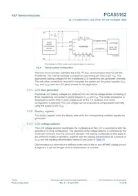 PCA85162T/Q900/1HL Datasheet Pagina 12