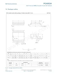 PCA9534D Datasheet Pagina 17