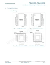 PCA9535CPW Datasheet Page 5