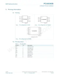 PCA9540BD Datasheet Page 4
