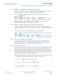 PCA9745BTW/Q900J Datasheet Page 23