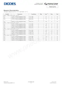 PI4GTL2014LE Datasheet Page 6