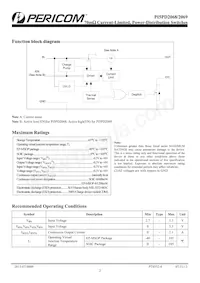 PI5PD2069WE+CX Datasheet Page 2