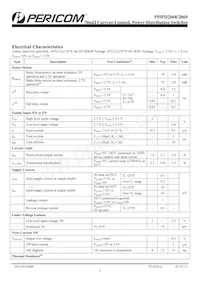 PI5PD2069WE+CX Datasheet Page 3