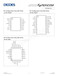 PI7C9X1170BCLE Datasheet Page 3