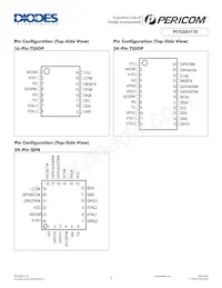 PI7C9X1170CZDE Datasheet Page 3