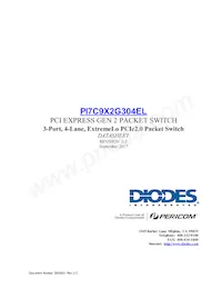 PI7C9X2G304ELQZXAEX Datenblatt Cover