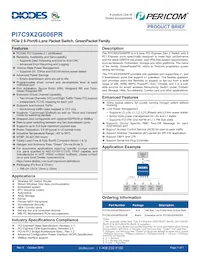 PI7C9X2G606PRBNJEX Datenblatt Cover