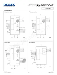 PI7C9X760CZDE Datenblatt Seite 2