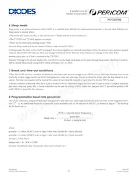 PI7C9X760CZDE Datasheet Page 14