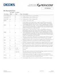 PI7C9X762CLE Datasheet Page 5