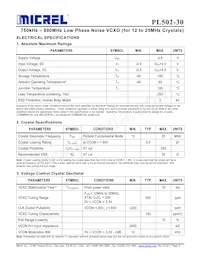 PL502-30WC Datasheet Page 3