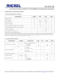 PL520-20DC Datasheet Page 2