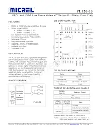 PL520-30DC 데이터 시트 표지