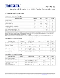 PL602-00DC Datasheet Pagina 2