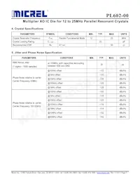 PL602-00DC Datasheet Page 3