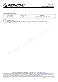 PT7C4502-2WF Datasheet Page 6