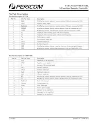 PT8A977BWEX Datasheet Page 5