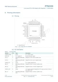 PTN3355BS/F4MP Datasheet Page 5