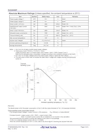 R2A30440NP#W0 Datasheet Page 2