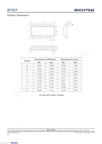 R7521GS Datasheet Page 12