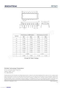 R7521GS Datasheet Page 13