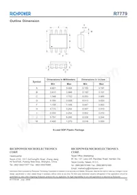 R7779AGS Datasheet Page 13