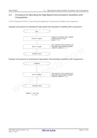 RAA730502DFP#AC0 Datasheet Page 17