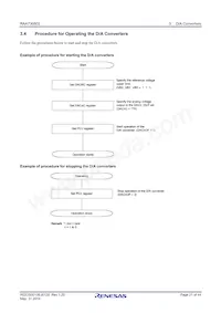 RAA730502DFP#AC0 Datasheet Page 21