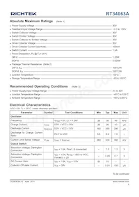 RT34063AGN Datasheet Pagina 9