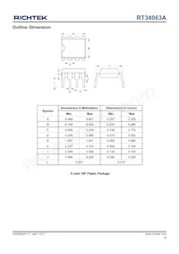 RT34063AGN Datasheet Pagina 13