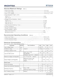 RT8004PS Datasheet Page 5