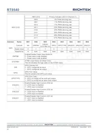 RT8540WSC Datasheet Pagina 22