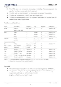 RT9214APS Datasheet Page 2